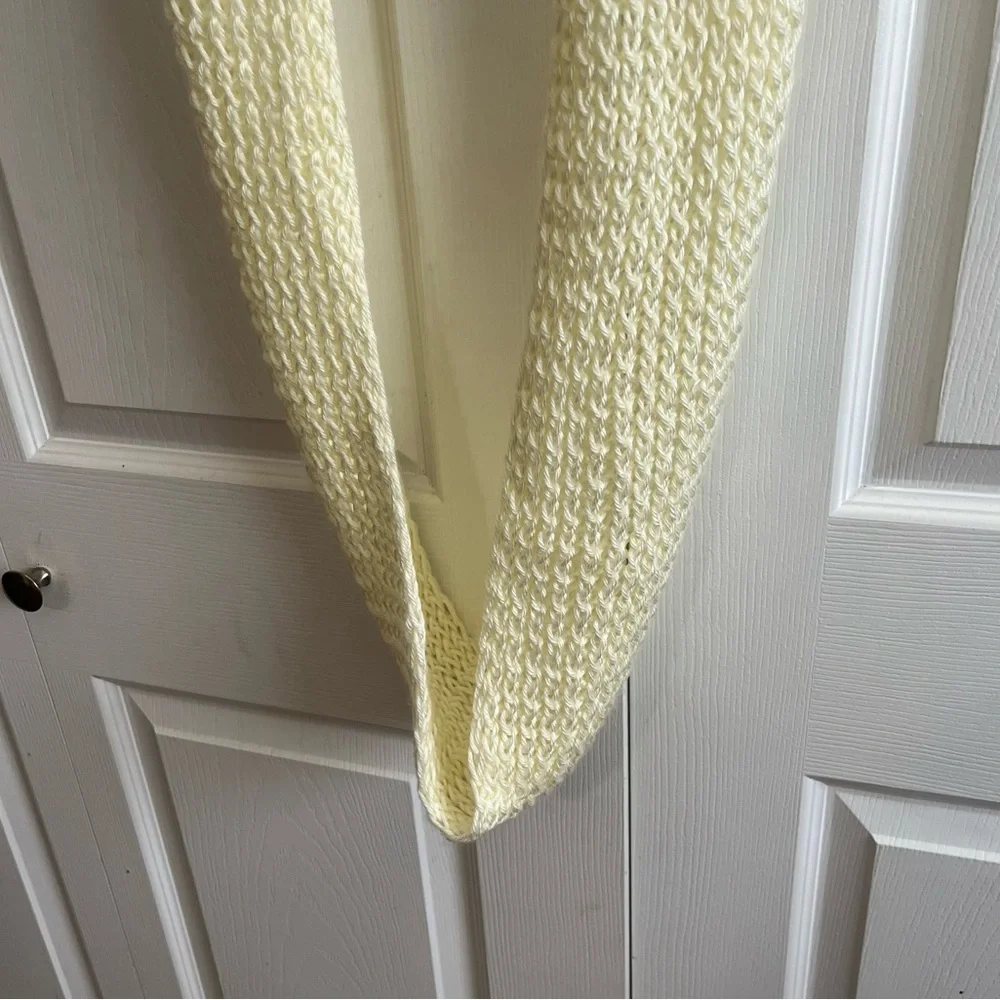 5 for $25! Cream Infinity Scarf